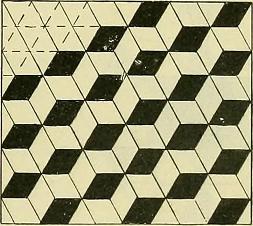 An illustration from Industrial drawing and geometry; an introduction to various branches of technical drawing, 1911, leaf 110