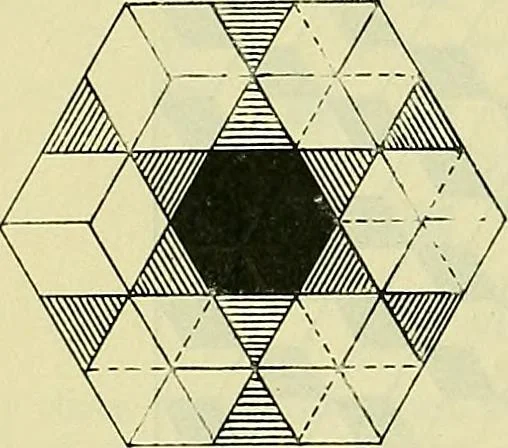 An illustration from Industrial drawing and geometry; an introduction to various branches of technical drawing, 1911, leaf 111