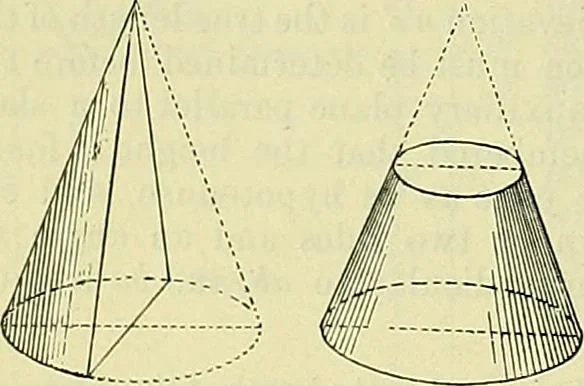 An illustration from Industrial drawing and geometry; an introduction to various branches of technical drawing, 1911, leaf 123