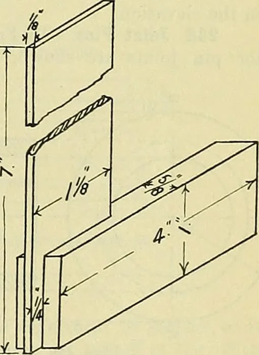 An illustration from Industrial drawing and geometry; an introduction to various branches of technical drawing, 1911, leaf 156