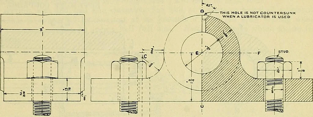 An illustration from Industrial drawing and geometry; an introduction to various branches of technical drawing, 1911, leaf 160