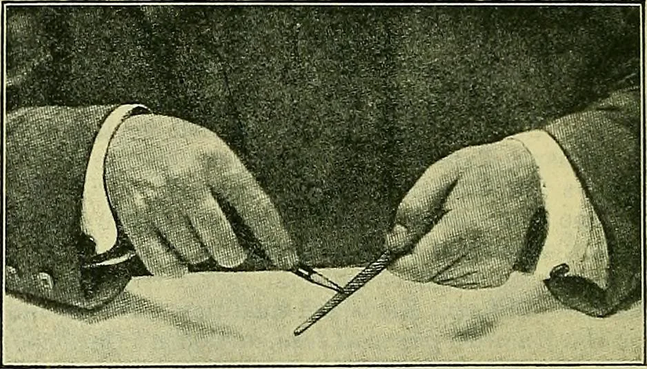 An illustration from Industrial drawing and geometry; an introduction to various branches of technical drawing, 1911, leaf 23
