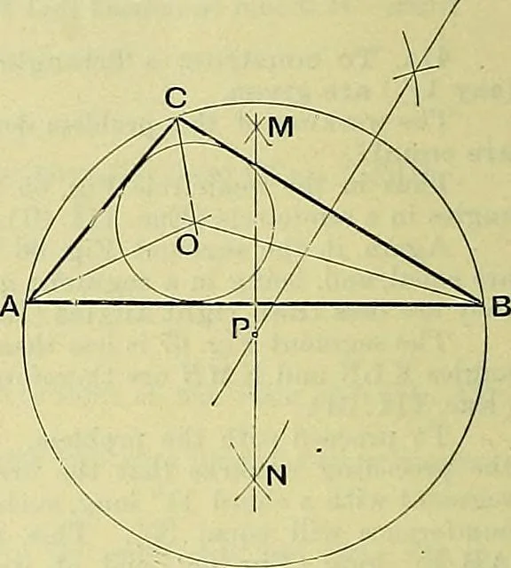 An illustration from Industrial drawing and geometry; an introduction to various branches of technical drawing, 1911, leaf 39