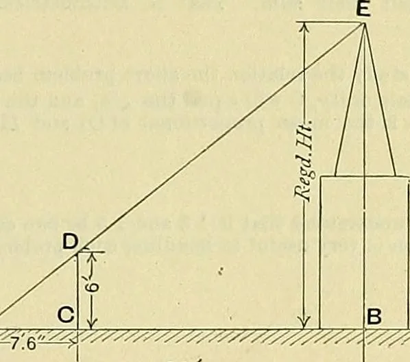 An illustration from Industrial drawing and geometry; an introduction to various branches of technical drawing, 1911, leaf 48