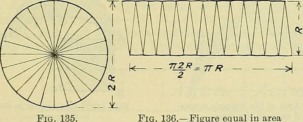 An illustration from Industrial drawing and geometry; an introduction to various branches of technical drawing, 1911, leaf 64