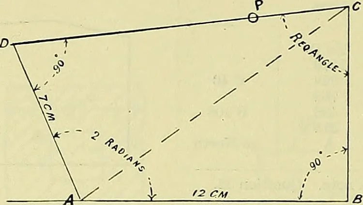 An illustration from Industrial drawing and geometry; an introduction to various branches of technical drawing, 1911, leaf 75