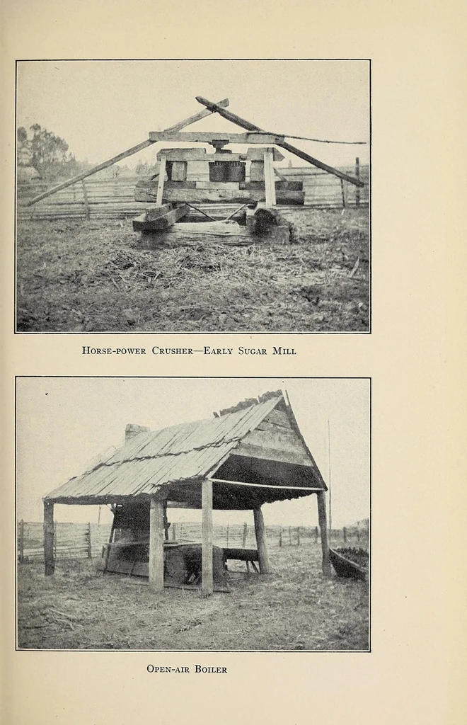 An illustration from The industrial history of the United States, 1910, leaf 243