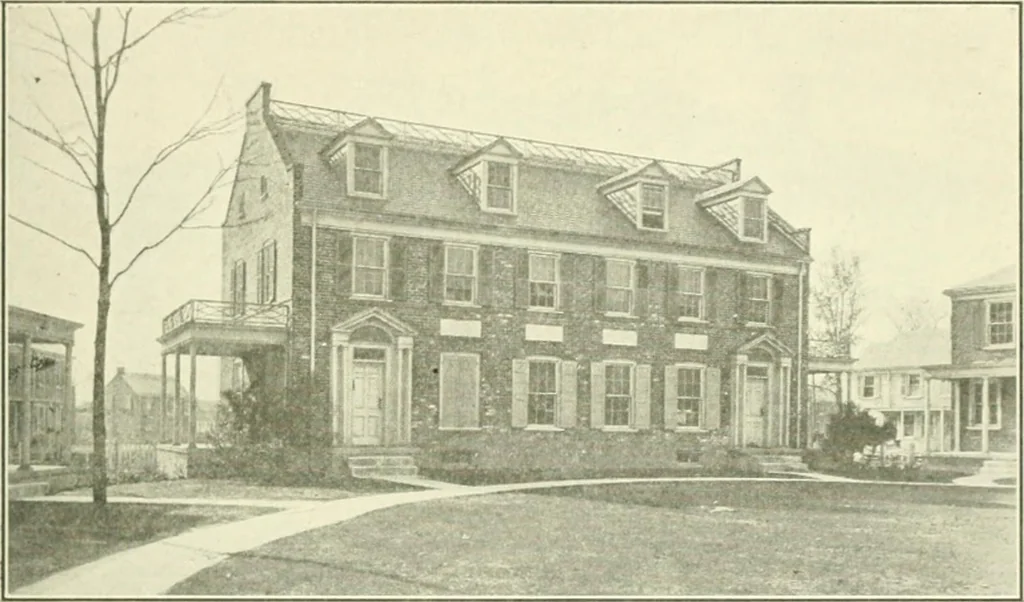 An illustration from Industrial housing; with a discussion of accompanying activities; such as town planning - street systems - development of utility services - and related engineering and construction features, 1920, leaf 338