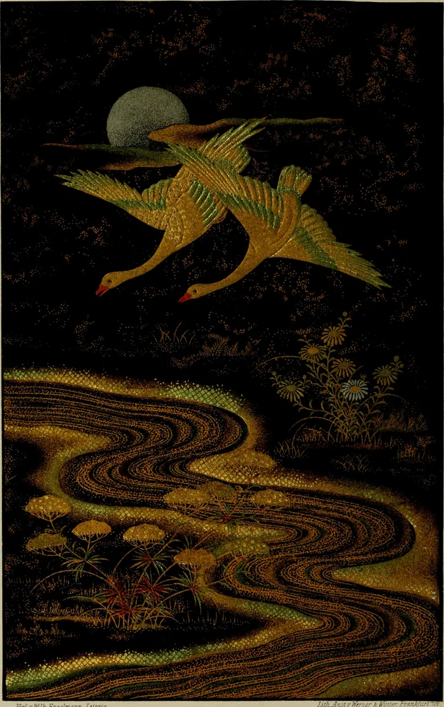 An illustration from The industries of Japan : together with an account of its agriculture, forestry, arts, and commerce. From travels and researches undertaken at the cost of the Prussian government, 1889, leaf 7