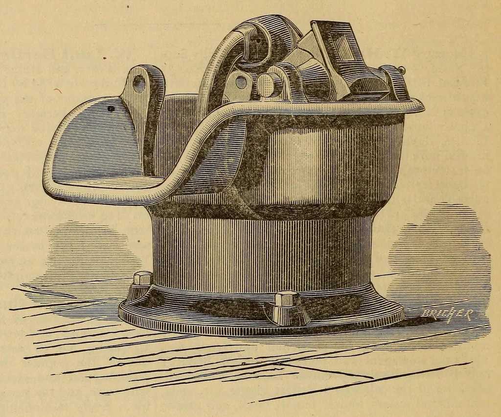 An illustration from Industries of Massachusettes : historical and descriptive review of Lynn, Lowell, Lawrence, Haverhill, Salem, Beverly, Peabody, Danvers, Gloucester, Newburyport, and Amesbury, and their leading manufacturers and merchants, 1886, leaf 156