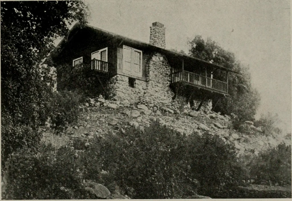 An illustration from Inexpensive homes of individuality : being a collection of photographs and floor plans illustrating certain of America's best country and suburban homes of moderate size, 1911, leaf 24