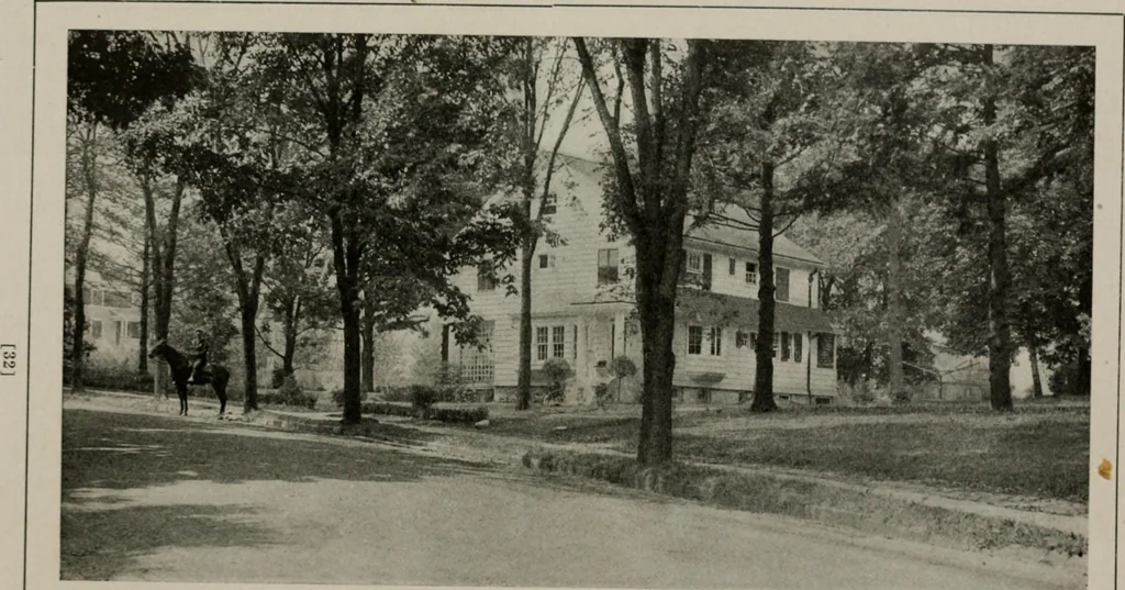 An illustration from Inexpensive homes of individuality : being a collection of photographs and floor plans illustrating certain of America's best country and suburban homes of moderate size, 1911, leaf 37
