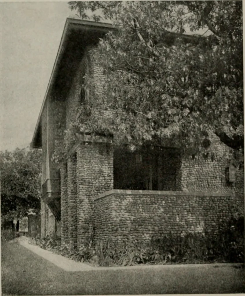 An illustration from Inexpensive homes of individuality : being a collection of photographs and floor plans illustrating certain of America's best country and suburban homes of moderate size, 1911, leaf 49