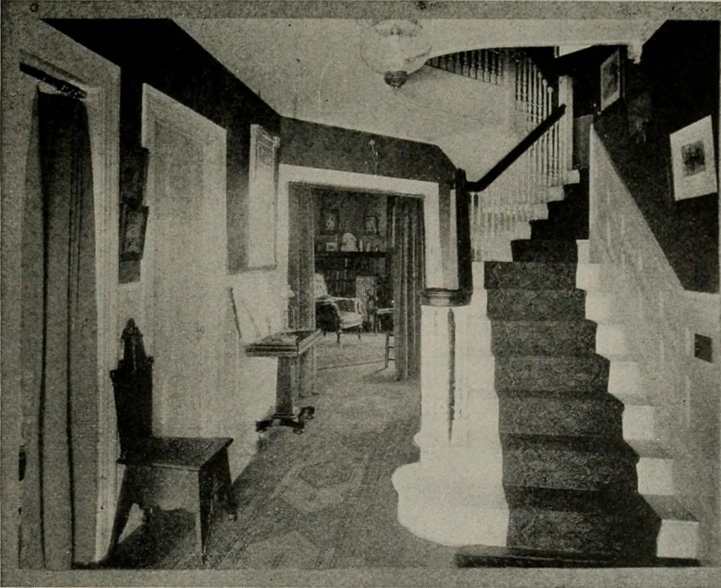 An illustration from Inexpensive homes of individuality : being a collection of photographs and floor plans illustrating certain of America's best country and suburban homes of moderate size, 1911, leaf 52