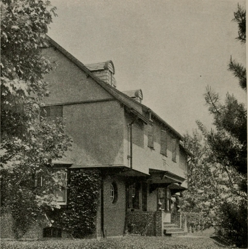 An illustration from Inexpensive homes of individuality : being a collection of photographs and floor plans illustrating certain of America's best country and suburban homes of moderate size, 1911, leaf 65