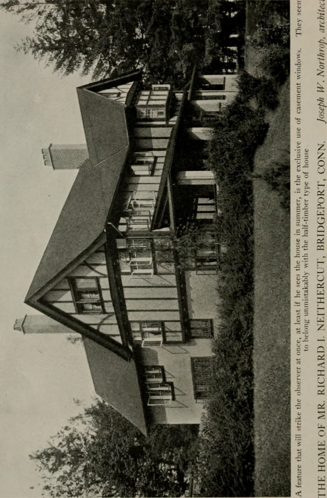 An illustration from Inexpensive homes of individuality : being a collection of photographs and floor plans illustrating certain of America's best country and suburban homes of moderate size, 1911, leaf 67