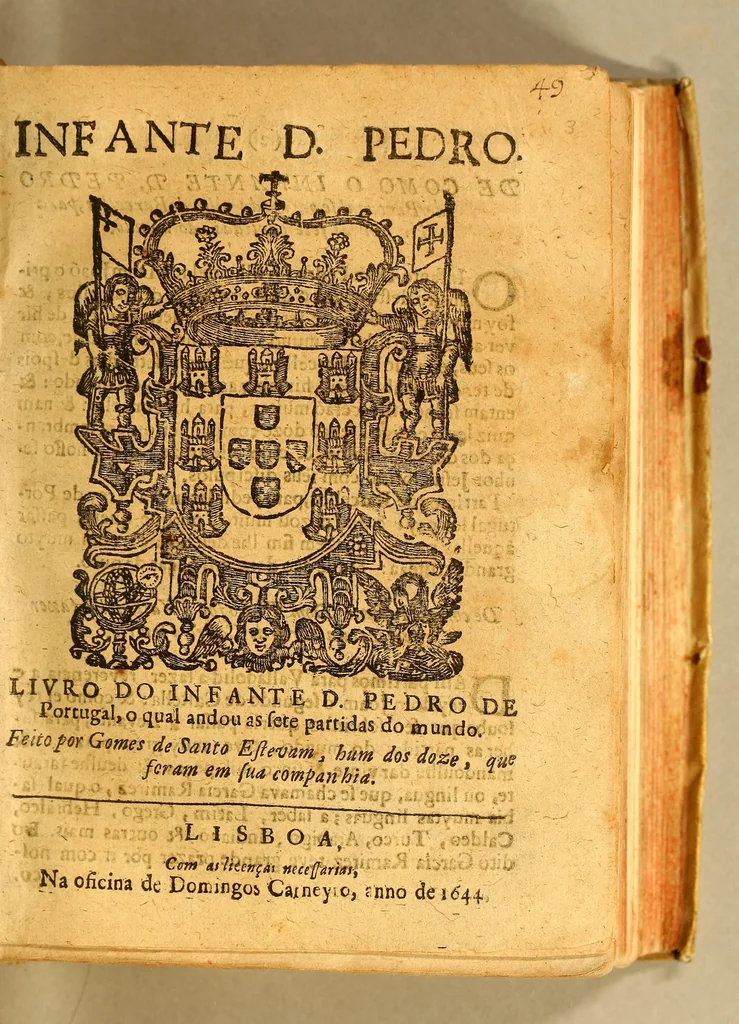 An illustration from Infante D. Pedro. Livro do infante D. Pedro de Portugal, : o qual andou as sete partidas do mundo., 1644, leaf 5