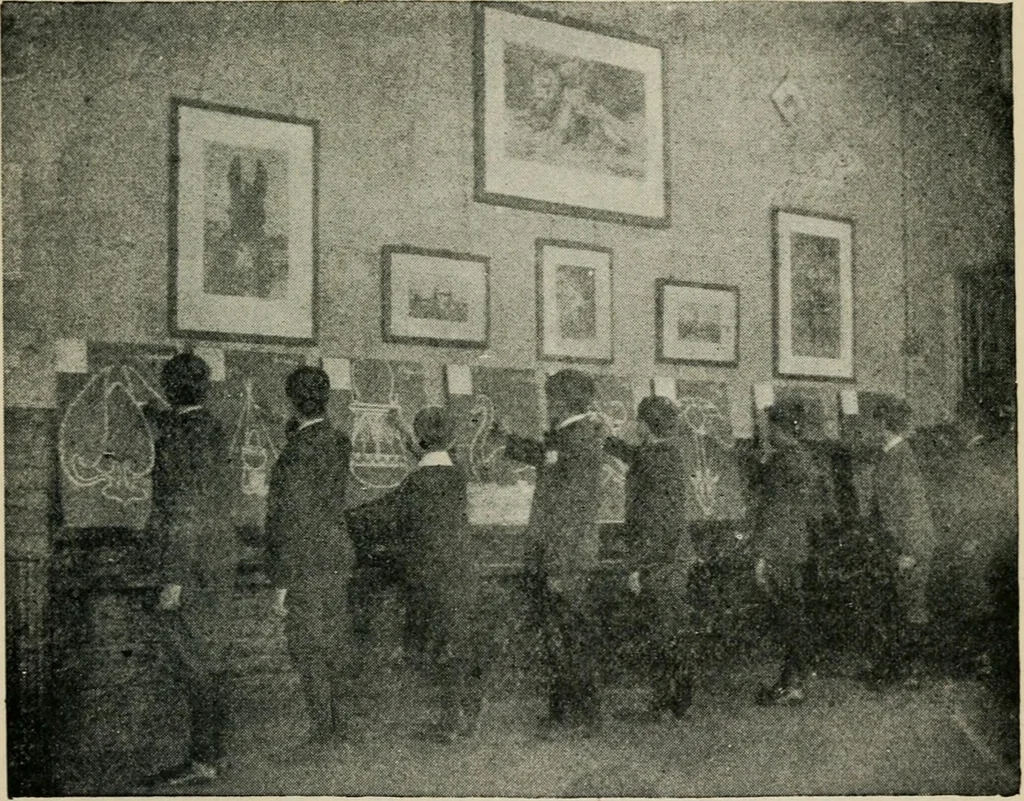 An illustration from The infant school; its principles and methods, 1904, leaf 318