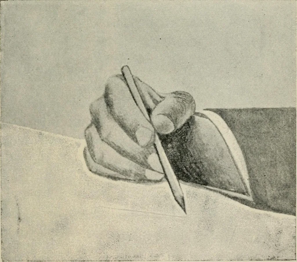 An illustration from The infant school; its principles and methods, 1904, leaf 322