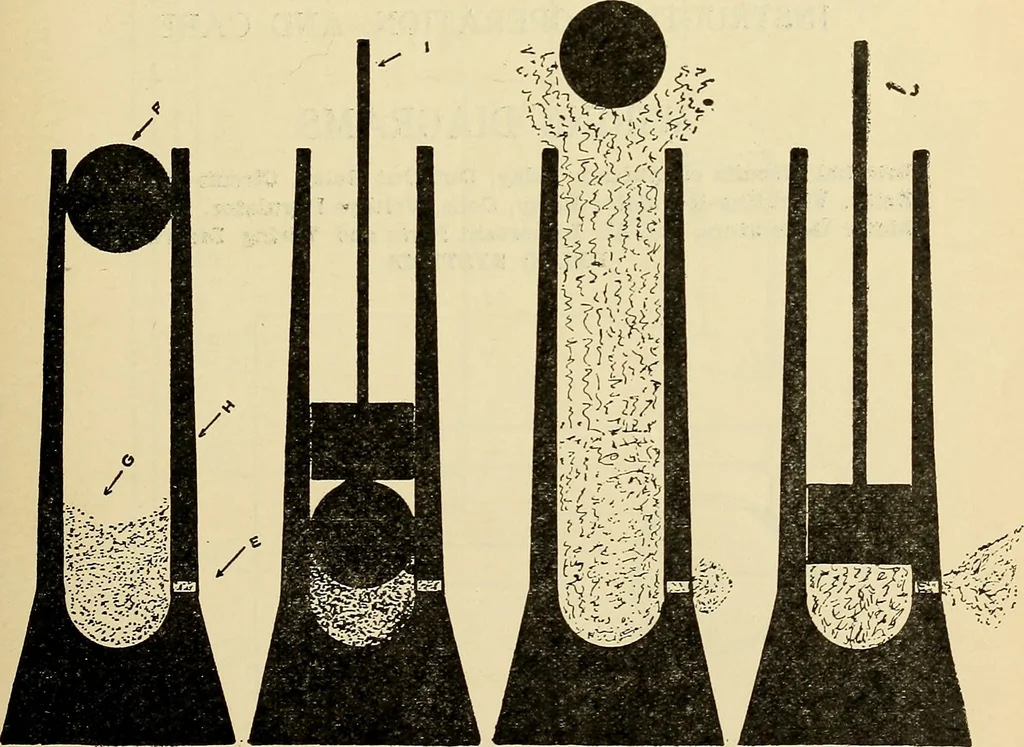 An illustration from Information; elementary electricity, motor car electric systems, the gas engine from an ignition point of view, driving the car, 1920, leaf 106