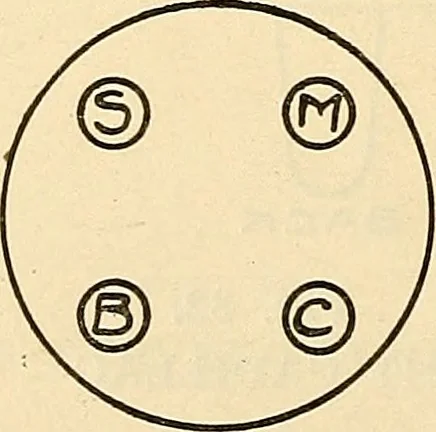 An illustration from Information; elementary electricity, motor car electric systems, the gas engine from an ignition point of view, driving the car, 1920, leaf 139