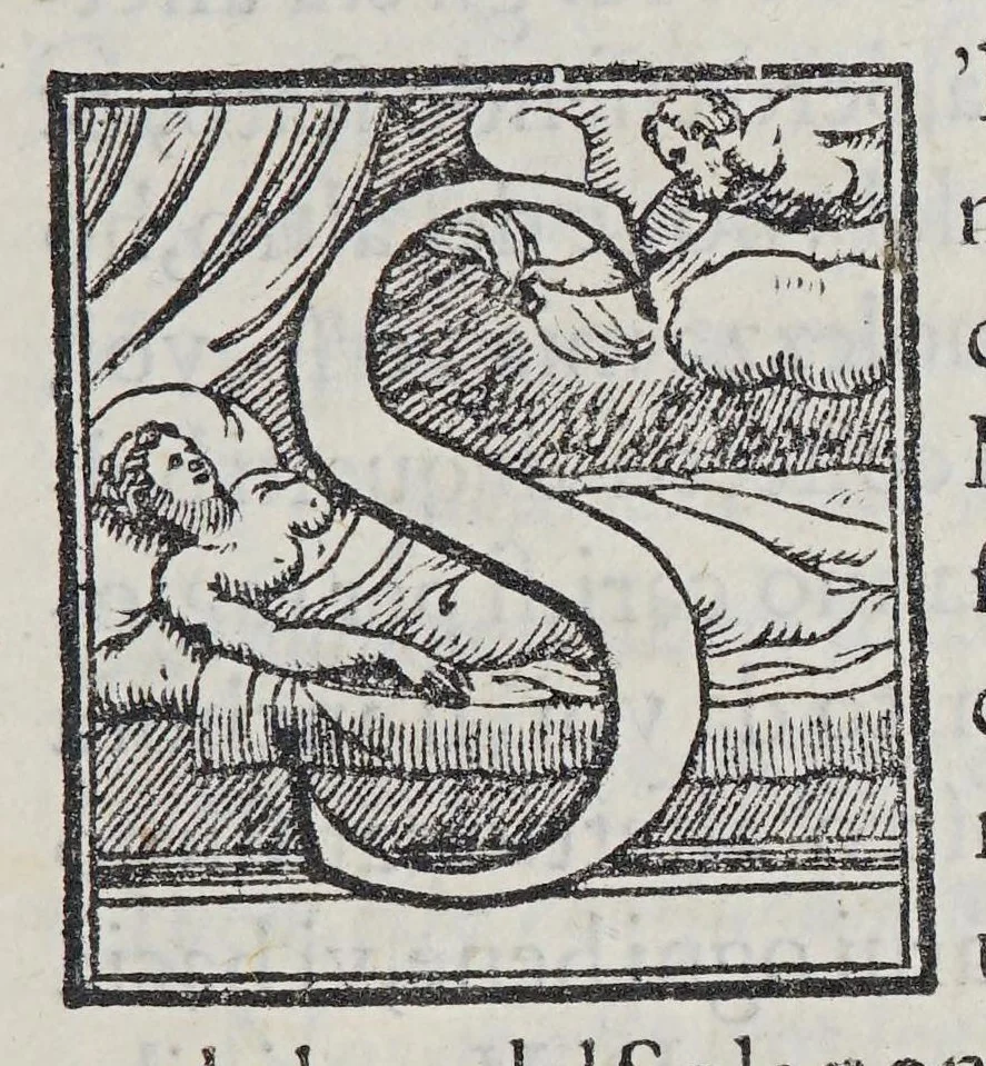 An illustration from In funus reuerendi patris fratris Xisti Medices Veneti theologi Ordinis Praedicatoum., 1562, leaf 7
