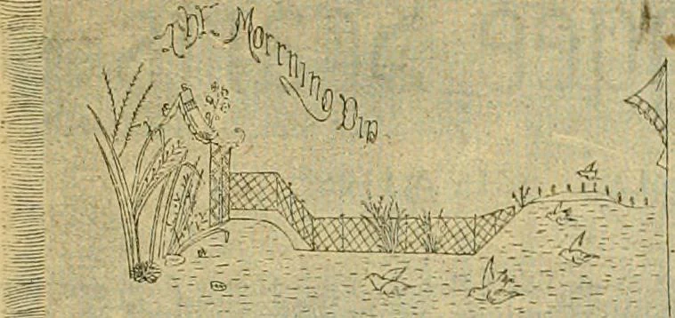 An illustration from Ingalls' illustrated catalogue and special wholesale price list of stamped goods, stamping outfits, fancy work materials, Briggs' transfer patterns, fancy work books and art novelties, 1887, leaf 10