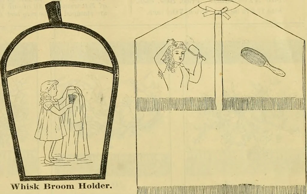 An illustration from Ingalls' illustrated catalogue and special wholesale price list of stamped goods, stamping outfits, fancy work materials, Briggs' transfer patterns, fancy work books and art novelties, 1887, leaf 10