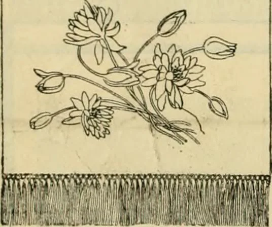 An illustration from Ingalls' illustrated catalogue and special wholesale price list of stamped goods, stamping outfits, fancy work materials, Briggs' transfer patterns, fancy work books and art novelties, 1887, leaf 11
