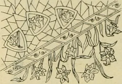 An illustration from Ingalls' illustrated catalogue and special wholesale price list of stamped goods, stamping outfits, fancy work materials, Briggs' transfer patterns, fancy work books and art novelties, 1887, leaf 11