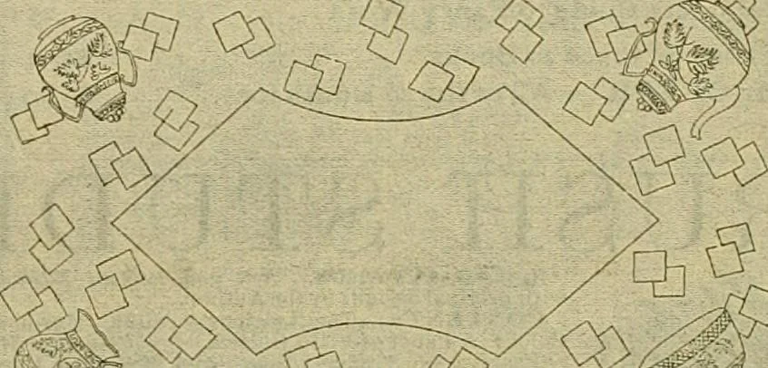 An illustration from Ingalls' illustrated catalogue and special wholesale price list of stamped goods, stamping outfits, fancy work materials, Briggs' transfer patterns, fancy work books and art novelties, 1887, leaf 16