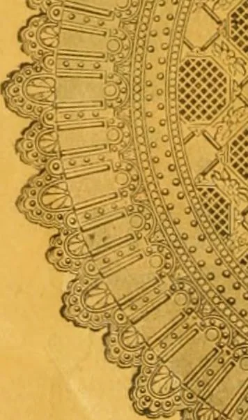 An illustration from Ingalls' illustrated catalogue and special wholesale price list of stamped goods, stamping outfits, fancy work materials, Briggs' transfer patterns, fancy work books and art novelties, 1887, leaf 21