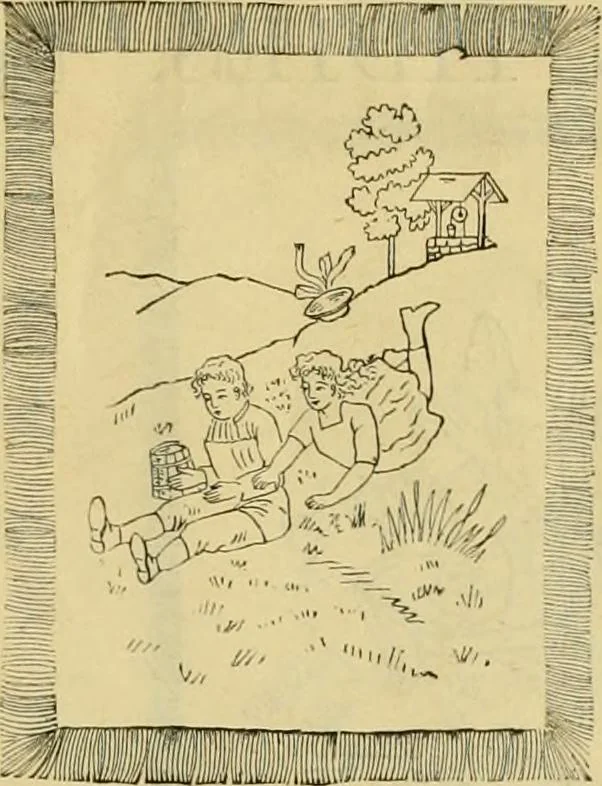 An illustration from Ingalls' illustrated catalogue and special wholesale price list of stamped goods, stamping outfits, fancy work materials, Briggs' transfer patterns, fancy work books and art novelties, 1887, leaf 6