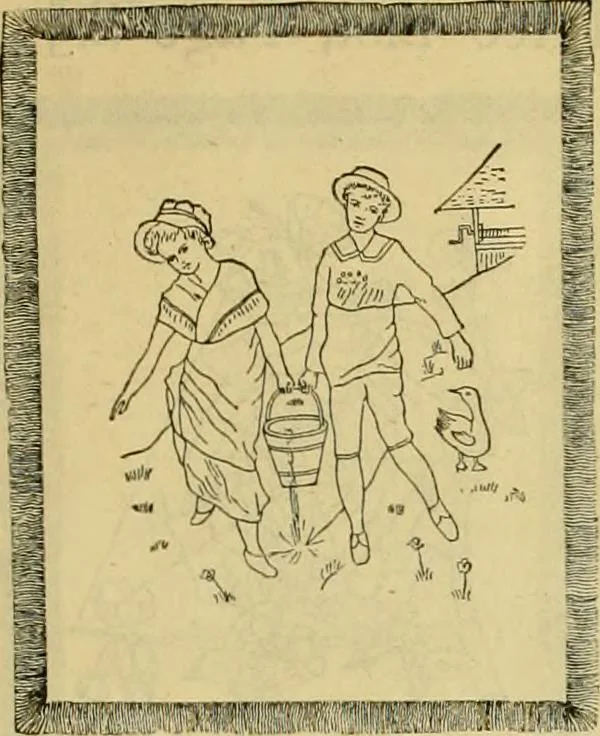 An illustration from Ingalls' illustrated catalogue and special wholesale price list of stamped goods, stamping outfits, fancy work materials, Briggs' transfer patterns, fancy work books and art novelties, 1887, leaf 6