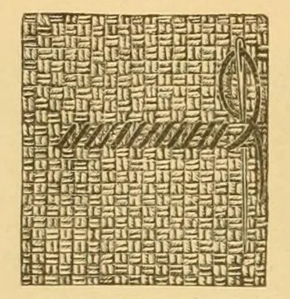 An illustration from Ingalls' manual of fancy work, 1882, leaf 8