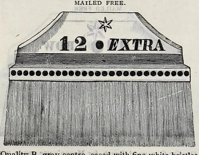 An illustration from Ingersoll's ready-mixed rubber paints : every one their own painter : guide for furnishing interior of houses…, 1876, leaf 55