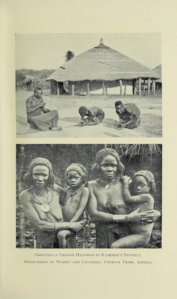 An illustration from In the heart of Bantuland; a record of twenty-nine years' pioneering in Central Africa among the Bantu peoples, with a description of their habits, customs, secret societies & languages, 1922, leaf 73