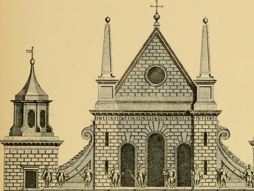An illustration from Inigo Jones and Wren; or, The rise and decline of modern architecture in England, 1893, leaf 148