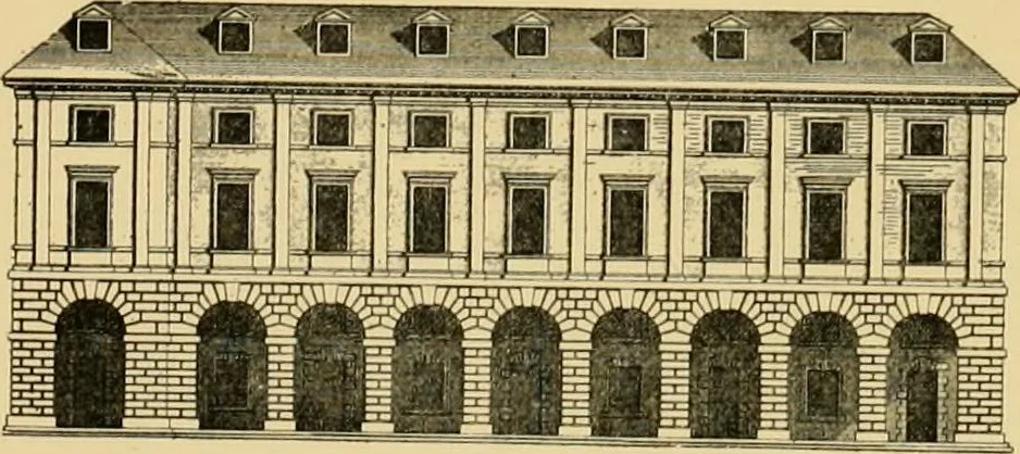 An illustration from Inigo Jones and Wren; or, The rise and decline of modern architecture in England, 1893, leaf 152