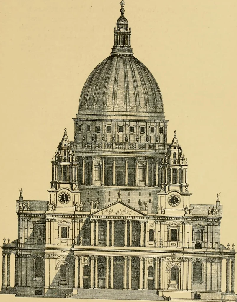 An illustration from Inigo Jones and Wren; or, The rise and decline of modern architecture in England, 1893, leaf 204