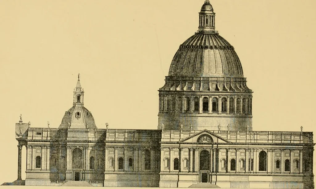 An illustration from Inigo Jones and Wren; or, The rise and decline of modern architecture in England, 1893, leaf 208