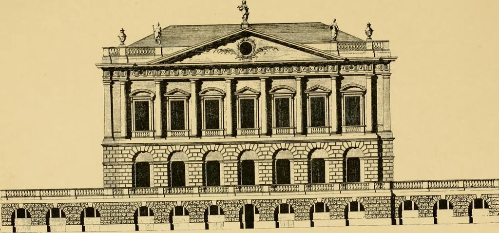 An illustration from Inigo Jones and Wren; or, The rise and decline of modern architecture in England, 1893, leaf 250