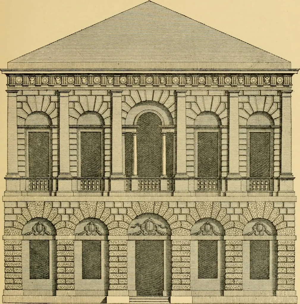 An illustration from Inigo Jones and Wren; or, The rise and decline of modern architecture in England, 1893, leaf 254