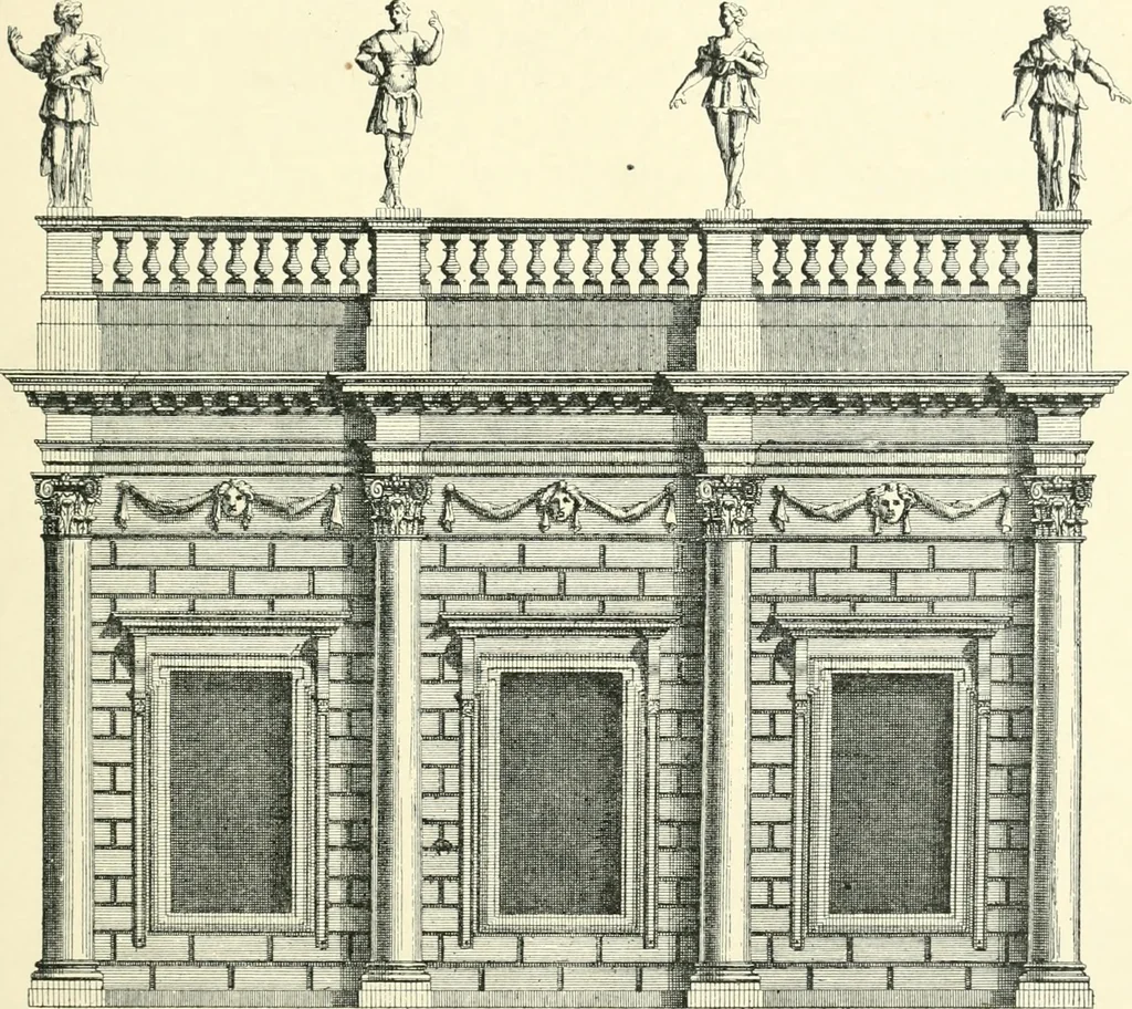 An illustration from Inigo Jones and Wren; or, The rise and decline of modern architecture in England, 1893, leaf 146