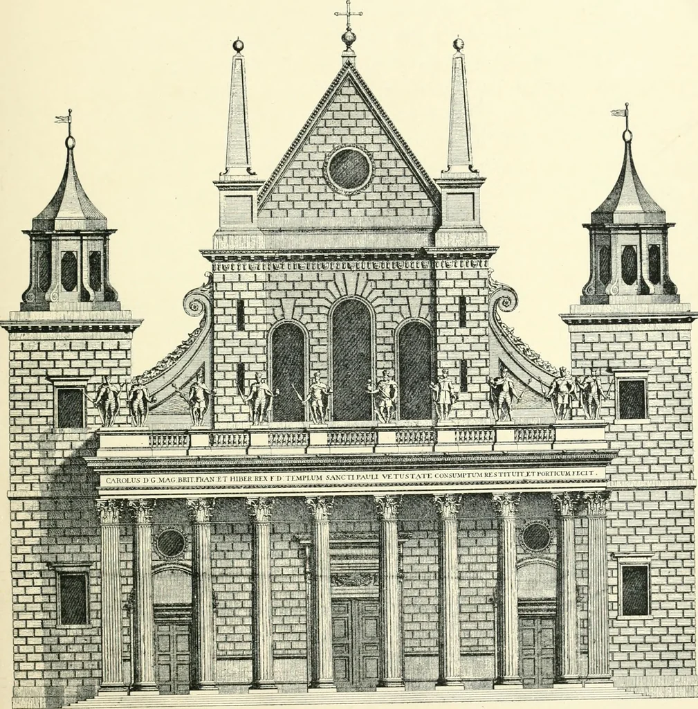 An illustration from Inigo Jones and Wren; or, The rise and decline of modern architecture in England, 1893, leaf 150