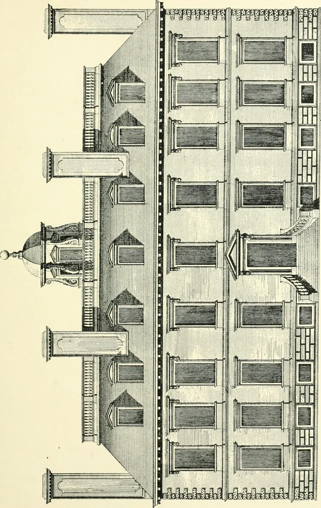 An illustration from Inigo Jones and Wren; or, The rise and decline of modern architecture in England, 1893, leaf 166