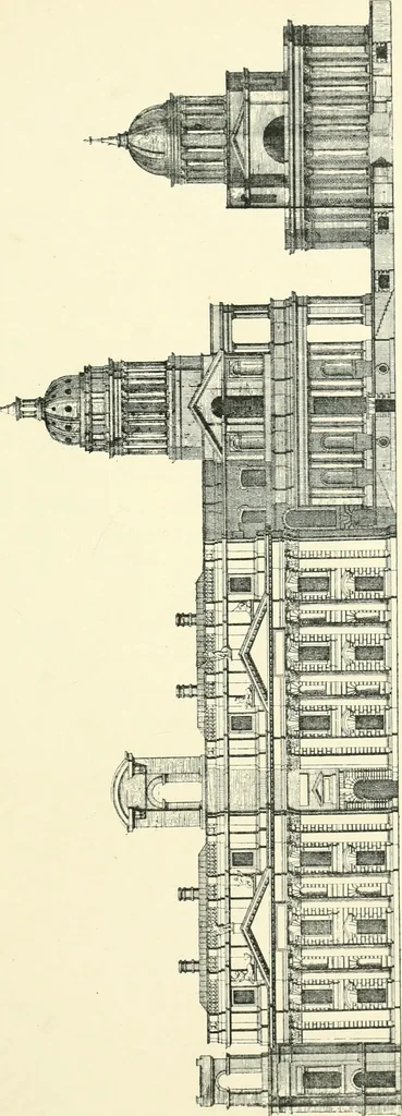 An illustration from Inigo Jones and Wren; or, The rise and decline of modern architecture in England, 1893, leaf 186