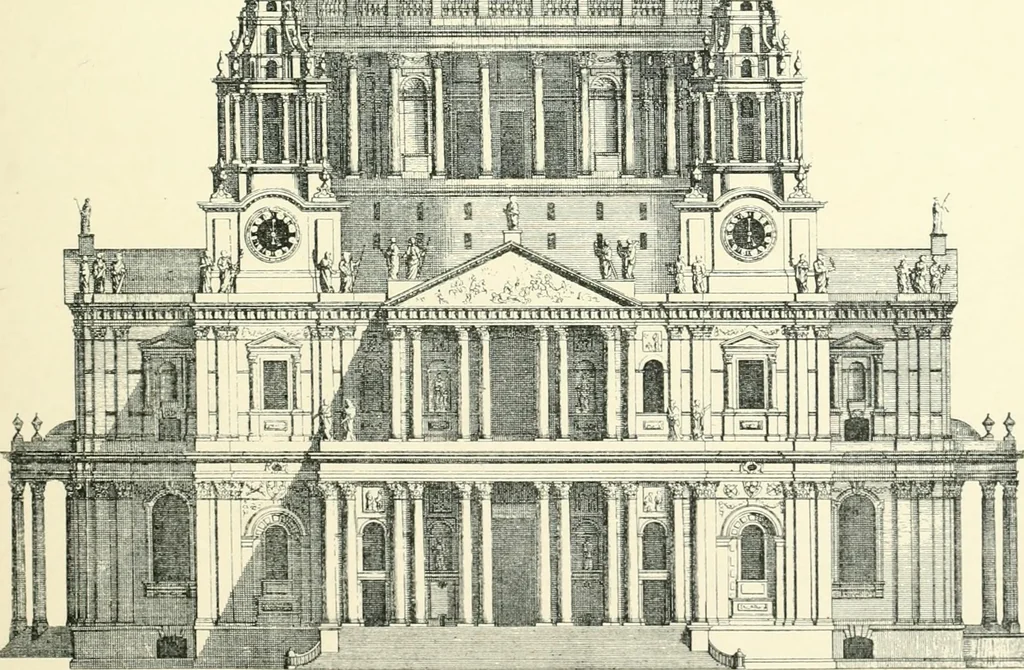 An illustration from Inigo Jones and Wren; or, The rise and decline of modern architecture in England, 1893, leaf 206