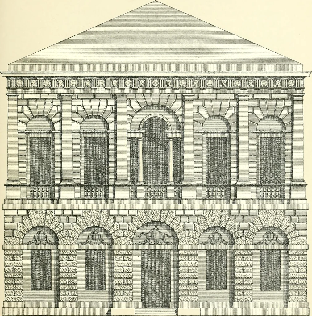 An illustration from Inigo Jones and Wren; or, The rise and decline of modern architecture in England, 1893, leaf 256