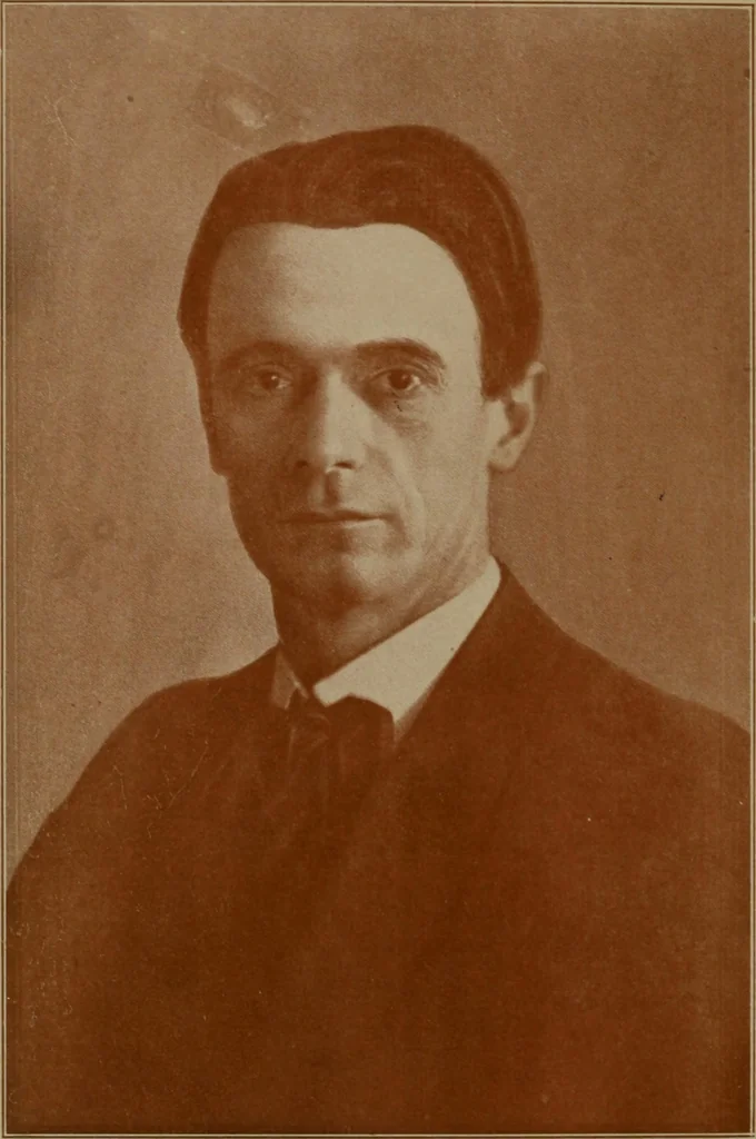 An illustration from Initiation and its results, a sequel to "The way of initiation", 1909, leaf 19